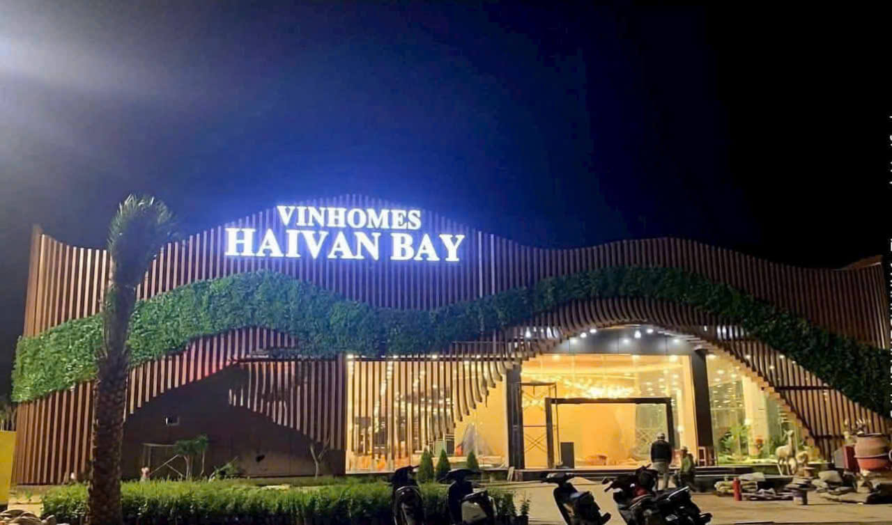 văn phòng bán hàng vinhomes hải vân bay