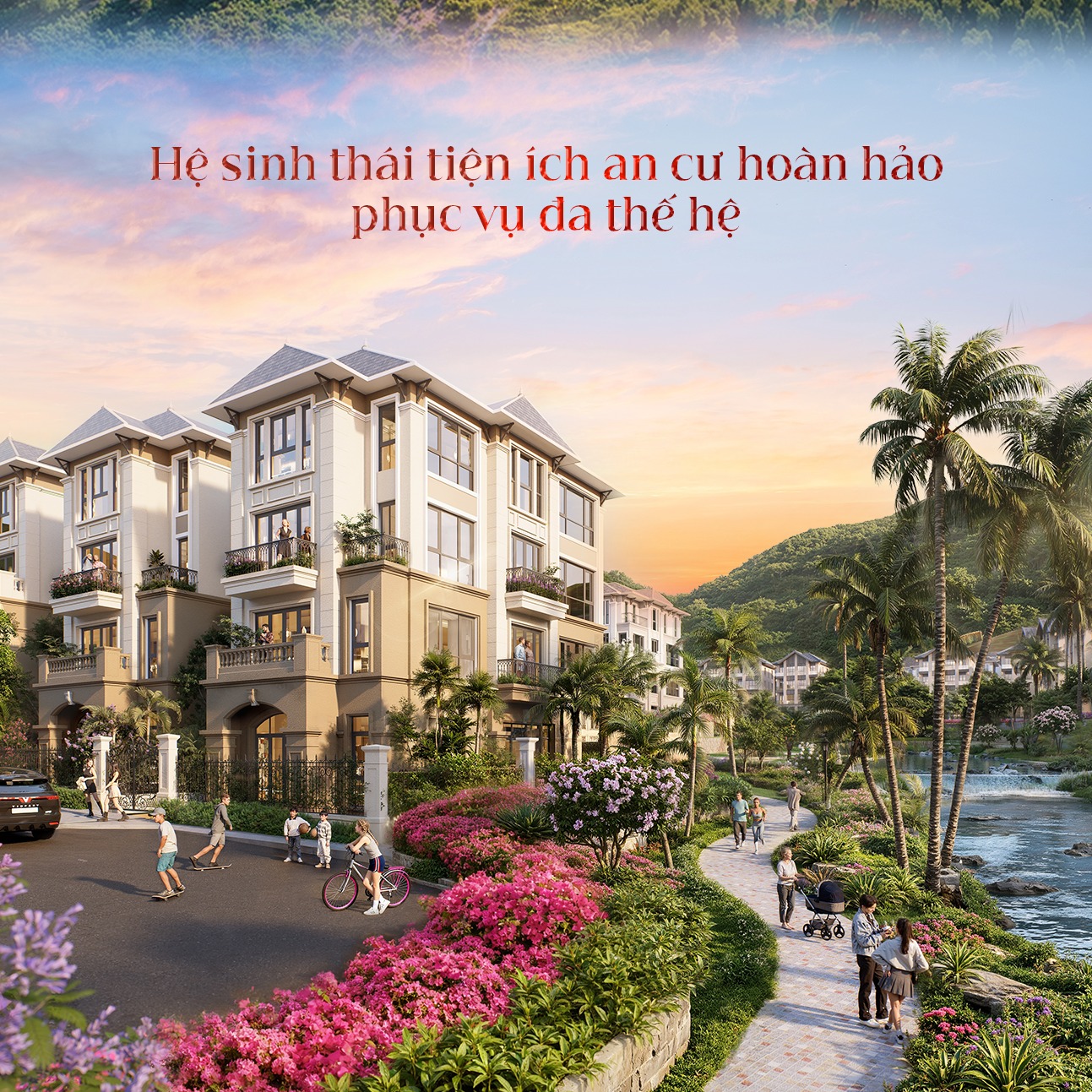 Giải mã bài toán đầu tư tại Bạch Vân Lakeside Villas: Khi thông số “vàng” gặp địa thế hiếm có 5 he tien ich