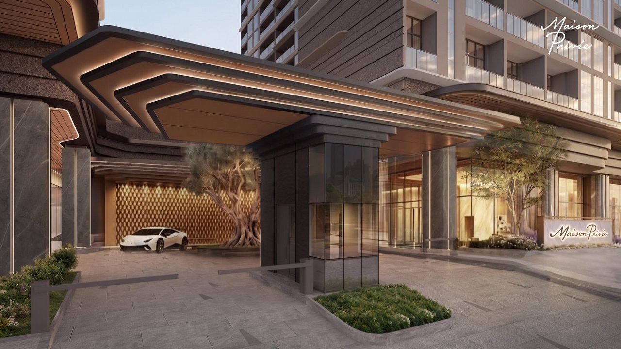 Gara siêu xe tại căn hộ Maison Privee